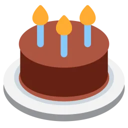 Free Cake Emoji Icon
