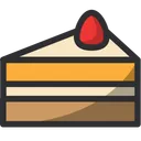 Free Cake Food Cherry Icon