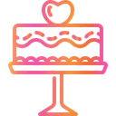 Free Cake Wedding Cake Dessert Icon