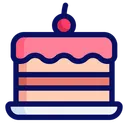 Free Cake Dessert Food Icono