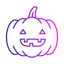 Free Calabaza Halloween Escalofriante Icono