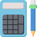 Free Calculadora y lápiz  Icono