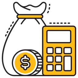 Free Calculate Budget  Icon