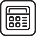 Free Calculator Finance Accounting Icon