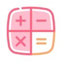 Free Calculator Calculation Calculate Icône