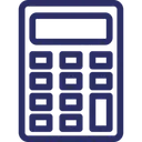 Free Calculator Calculation Maths Icon