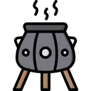 Free Caldero Medieval Caldero Veneno Icono
