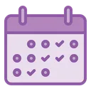Free Calendar Metting Schedule Icon