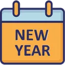 Free Calendar New Year Calendar Wall Calendar Icon