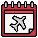 Free Calendar Travel Plan Icon