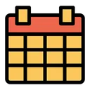 Free Planner Schedule Time And Date Icon