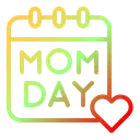Free Calendar Mother Mother Day Icon