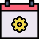 Free Calendar Time And Date Springtime Icon