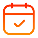 Free Calendar Check Calendar Date Icon