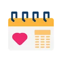 Free Calendar Date Engagement  Icon