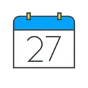 Free Calendar Date Number  Icon