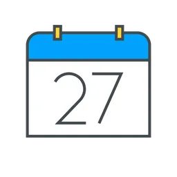 Free Calendar Date Number  Icon
