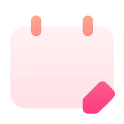 Free Calendar Edit  Icon