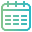 Free Calendar  Icon