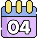 Free Calendar  Icon