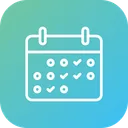 Free Calendar Metting Schedule Icon