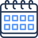 Free Calendar Schedule Time And Date Icon