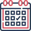Free Calendar Time And Date Appointment Icon