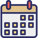 Free Calendar Wall Calendar Date Icon