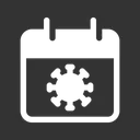 Free Calendar Quarantine  Icon