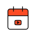 Free Calendar Youtube Day Icon