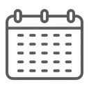 Free Calendario  Icono