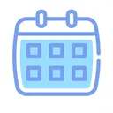 Free Calendario Fecha Horario Icono