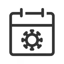 Free Calendario cuarentena  Icono
