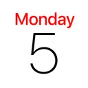 Free Calendario Ios Icono