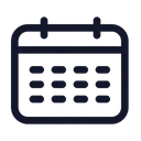 Free Calendario Fecha Horario Icono