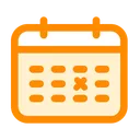 Free Calendario Fecha Horario Icono