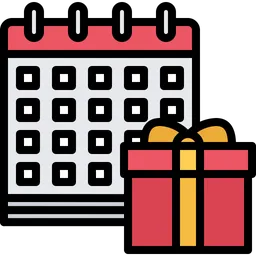 Free Calendário de presentes  Ícone