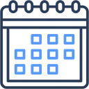 Free Calendrier  Icône