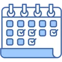 Free Calendrier Agenda Dates Icône