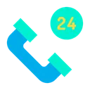 Free Call Service Service Hour Service Icon