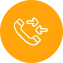 Free Call Receive Phone Icon