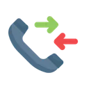 Free Call Receive Phone Icon
