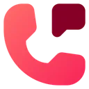Free Call Chat Communication Icon