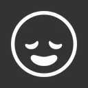 Free Calm Emoji Expression Icon