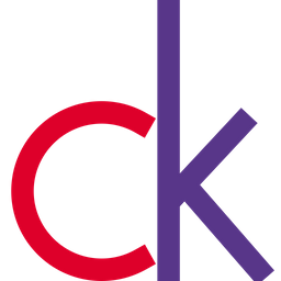 How to draw the Calvin Klein (CK) logo 