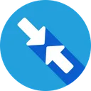 Free Cambiar Tamano Maximo Flecha Icon