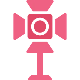 Free Camcorder-Licht  Symbol