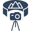 Free Camera De 360 Graus Realidade Virtual Camera Vr Ícone