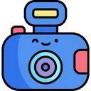 Free Camera New Year Party Icon