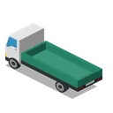 Free Camion Atras Icono